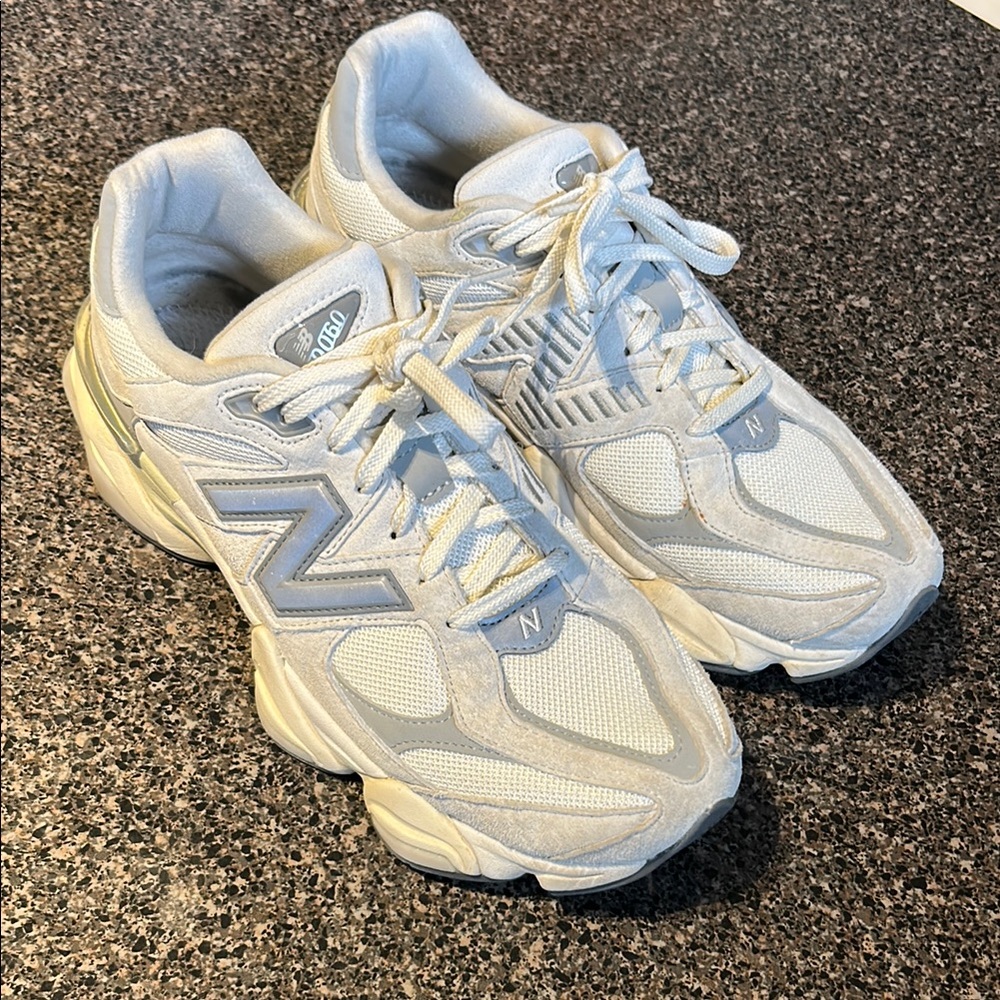 New Balance 9060 White Sneakers